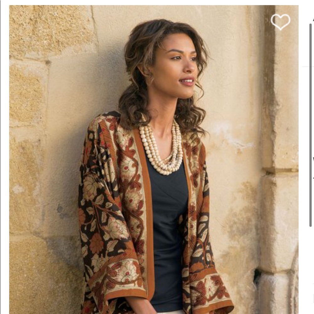 Soft surroundings kimono size large L